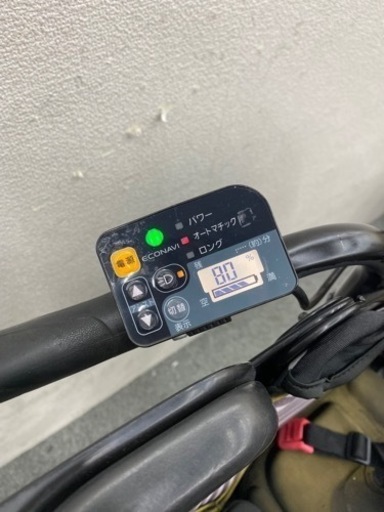 大容量バッテリー13.2ah パナソニックギュットミニ3人乗り電動自転車　子供乗せシート付き　お買い得