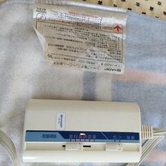 シャープ電気毛布の画像