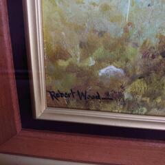 絵画 ロバート・ウッド 油絵の画像
