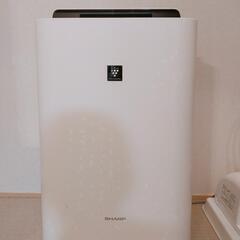 シャープ　加湿空気清浄機　プラズマクラスター