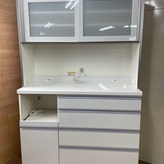 食器棚 収納家具 上下分割式 P01001