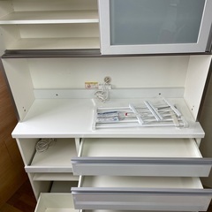 食器棚 収納家具 上下分割式 P01001