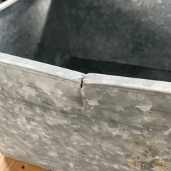トタン衣装箱　古道具の画像