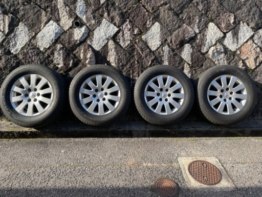 三菱パジェロ純正ホイール18インチホイールタイヤ（再投稿）