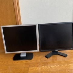 パソコン　モニター　2台