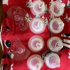 ピジョン　母乳相談室SS 4つ　母乳教室S 4つ　乳頭保護器L