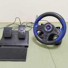 PS4 PS3 レーシングコントローラー　HORI