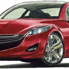 NC-370 アンフィニRX-7 限定版画 直筆サイン有 額装済 作家 平右ヱ門の画像