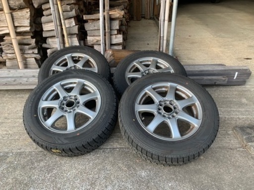 【お話し中】☆バリ山☆195/65/R15 スタッドレスタイヤ　ホイール5穴マルチ