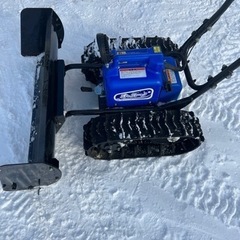 北海道旭川市 ササキ 充電式ラッセル除雪機 ER-801 オ・ス...