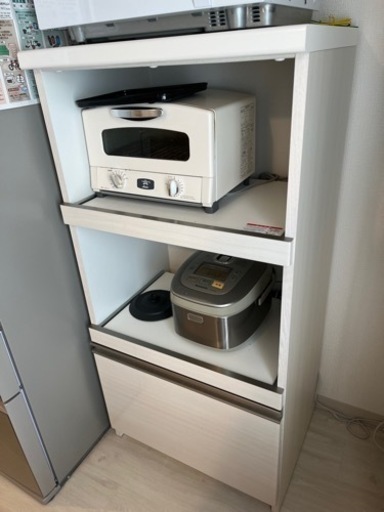 食器棚　カップボード　レンジ台　カシュー