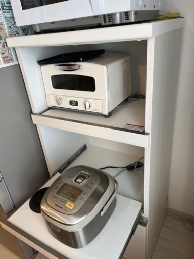 食器棚　カップボード　レンジ台　カシュー