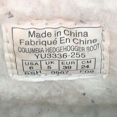 コロンビア、スノーシューズ　24cm　値下げの画像