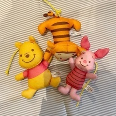 最新型　動作確認済☆プーさんメリー☆6wayジムに変身　の画像