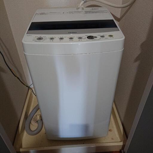 洗濯機  Haier JW－C45D 引取