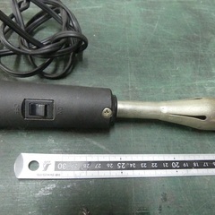 2,000円。大型ハンダコテ、実働品、1通電ほんのちょい一度。板金 補修 ハンダづけ。の画像