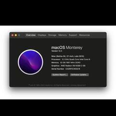 Apple iMac  27インチ 5K Late 2015の画像