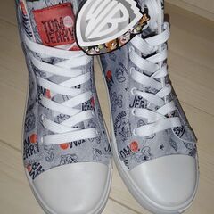 トムとジェリー　ハイカットスニーカー24cm