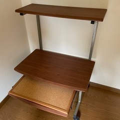 パソコンデスクの画像