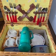 ピクニックバスケット　レア　未使用品
