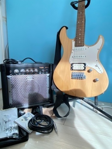 【不備有】YAMAHA PACIFICA (ギター/アンプ/付属品セット)