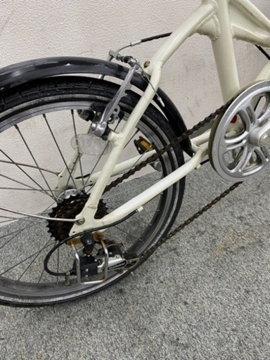 【TM05】折り畳み自転車　20インチ　変速6段
