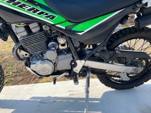 【お譲り先決まりました】個人出品　カワサキ　スーパーシェルパ250 実働　通勤車・林道遊び