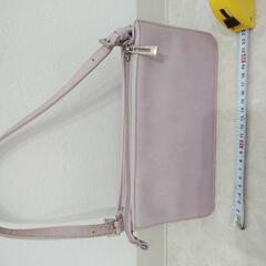 ハンドバッグ(薄紫）　｛値引きしました｝