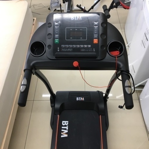 HJ 113【中古】電動ルームランナー　BTMランニングマシン　8060 折りたたみ