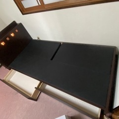 【2月中旬まで】シングルベッド　マット付き　　
