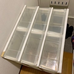 ニトリ　押入れ収納ケース FD(3段2列)の画像