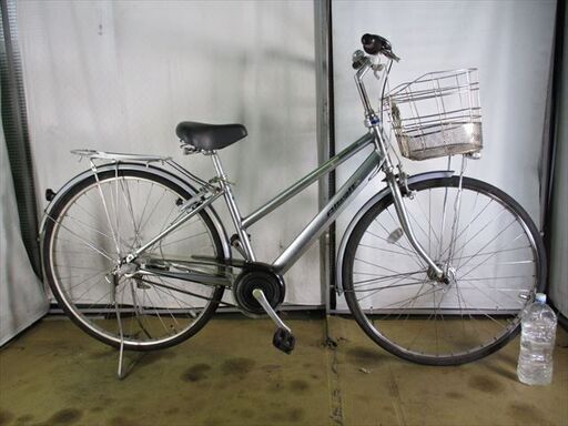 C443　限定特価　整備済み★ブリヂストン　アルベルト★ 中古自転車 【27インチ　シルバー 】