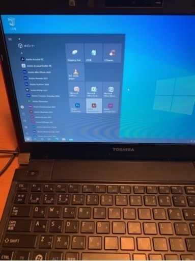 (売約済)断捨離大特価!　赤いToshiba satellite R731改その⑧ i5 新品SSD240G メモリー8G wifi 