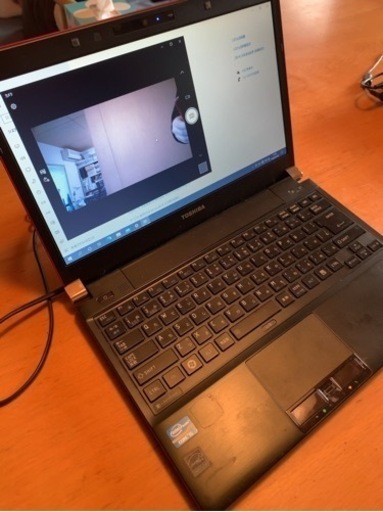 (売約済)断捨離大特価!　赤いToshiba satellite R731改その⑧ i5 新品SSD240G メモリー8G wifi 