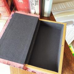 ★約10冊セット★本型 小物入れ ブック 隠し収納 ケース 古書 洋書 アンティーク エンプティブック ブックボックスの画像