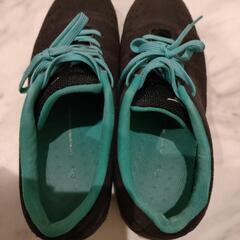 【無料】ミズノ　ウォーキングシューズ　23.5センチの画像