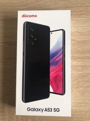 「新品」Galaxy A53 5G SC-53C ブラック 128GB docomo