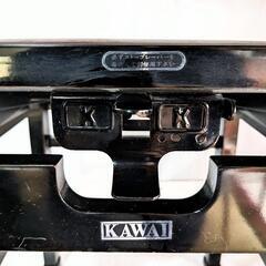 ピアノ椅子 トムソン 高さ 椅子 ピアノチェア　トムソン椅子　KAWAI カワイ サイズ約横38奥行42全高89cm の画像