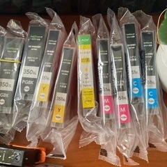 350.351 キャノン互換インクカートリッジ　１５本➕大容量４本セットの画像