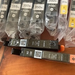 350.351 キャノン互換インクカートリッジ　１５本➕大容量４本セットの画像