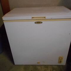 冷凍庫あげます。中古品であることをご了承下さい。