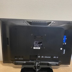 24インチTV リモコン付き B-casカード付きの画像