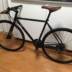 2022年モデル FUJI FEATHER CX FLAT（フェザー CX フラット） 52cm El Black クロモリ