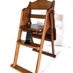 大和屋　木製ハイチェア　アレグレ　イス　テーブル付き　ベビーチェ...