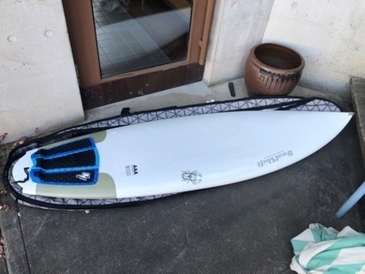 サーフボード、ケース付き