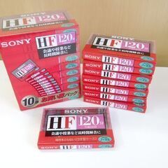 未開封 カセットテープ まとめて SONY/ソニー HF120×18本 TDK D90×２ ビクター/maxell ノーマルポジション 札幌 北20条店の画像