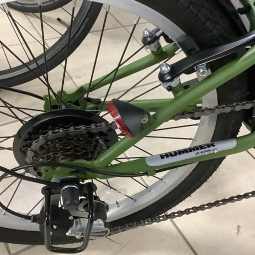 HUMMER  ハマー　折りたたみ自転車　20インチ　6段変速