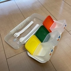 【中古】ミッフィー離乳食お弁当箱の画像
