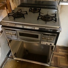 ガスコンロ　シンク　作業台　セット