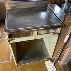 ガスコンロ　シンク　作業台　セットの画像